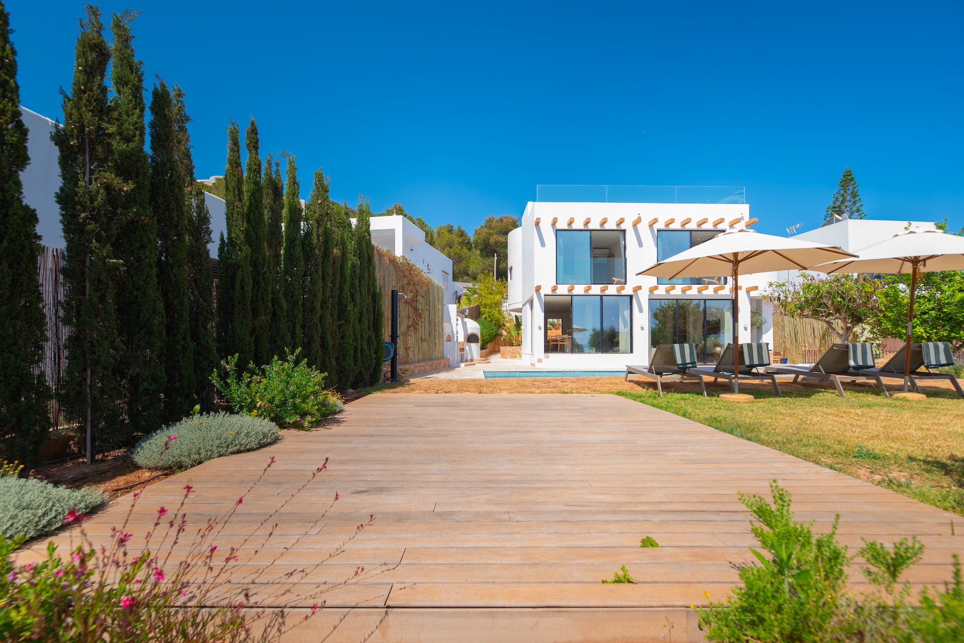 Resa estates Ibiza for sale modern villa martinet views main house 2.jpg